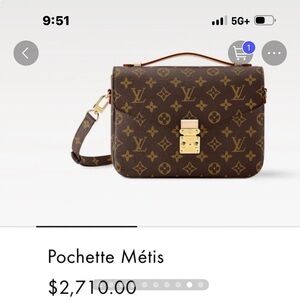 Louis Vuitton Receipt from Paris Store